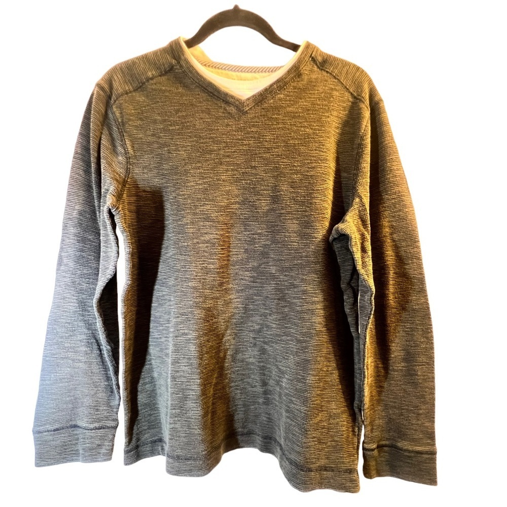 Denver hayes shirt v-Neck olive green size L